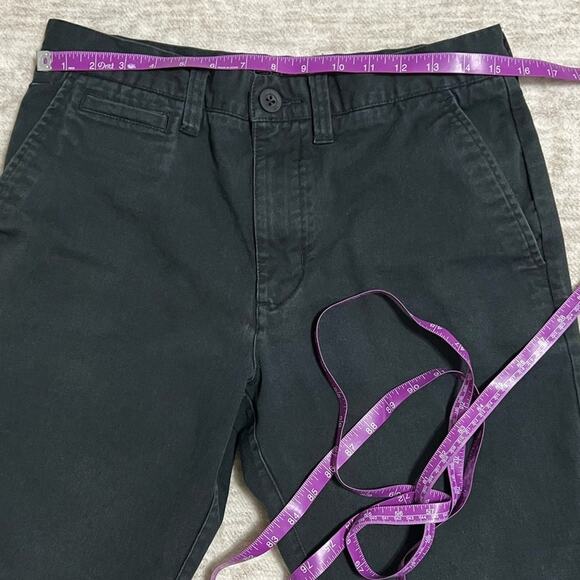 Nike Dark Gray Cotton Flat Front Shorts, Size 32 - Picture 6 of 9